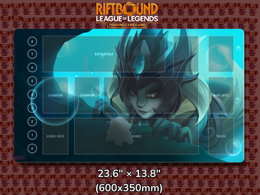 Nami V10 - RiftBound Trading Card Game Playmat Mockup