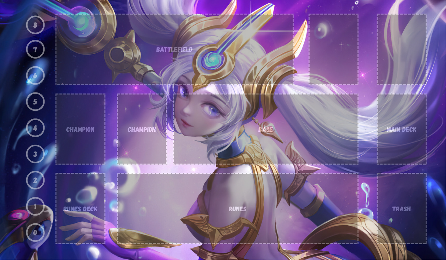 Nami V11 - RiftBound Trading Card Game Playmat