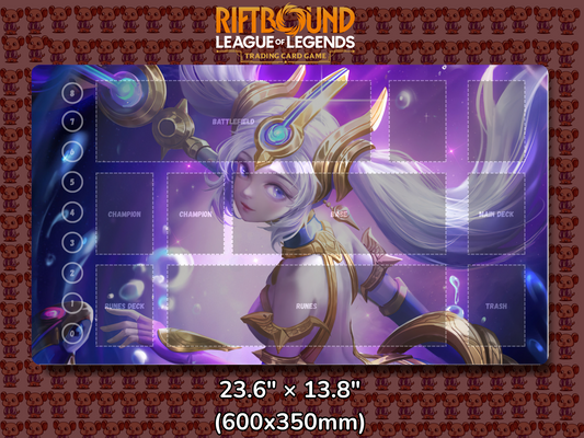 Nami V11 - RiftBound Trading Card Game Playmat Mockup