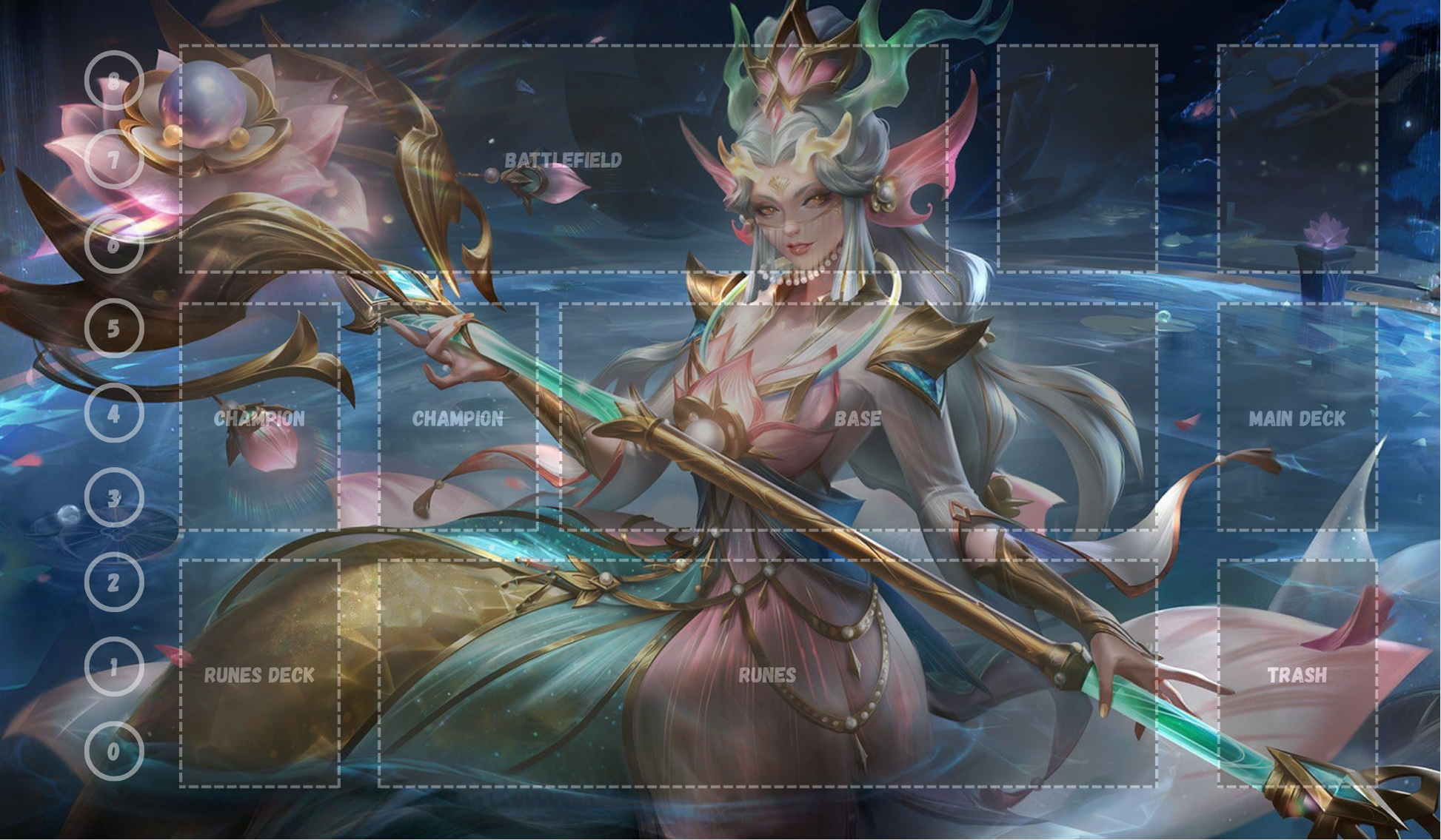 Nami V13 - RiftBound Trading Card Game Playmat