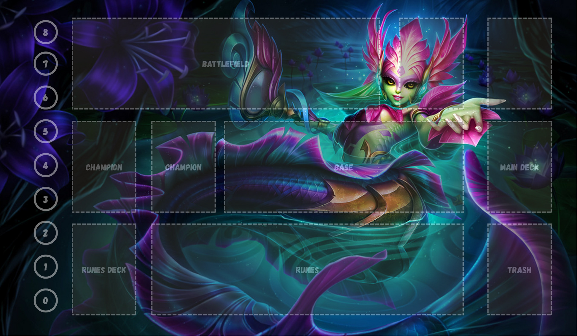 Nami V14 - RiftBound Trading Card Game Playmat