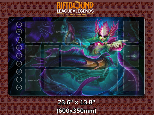 Nami V14 - RiftBound Trading Card Game Playmat Mockup