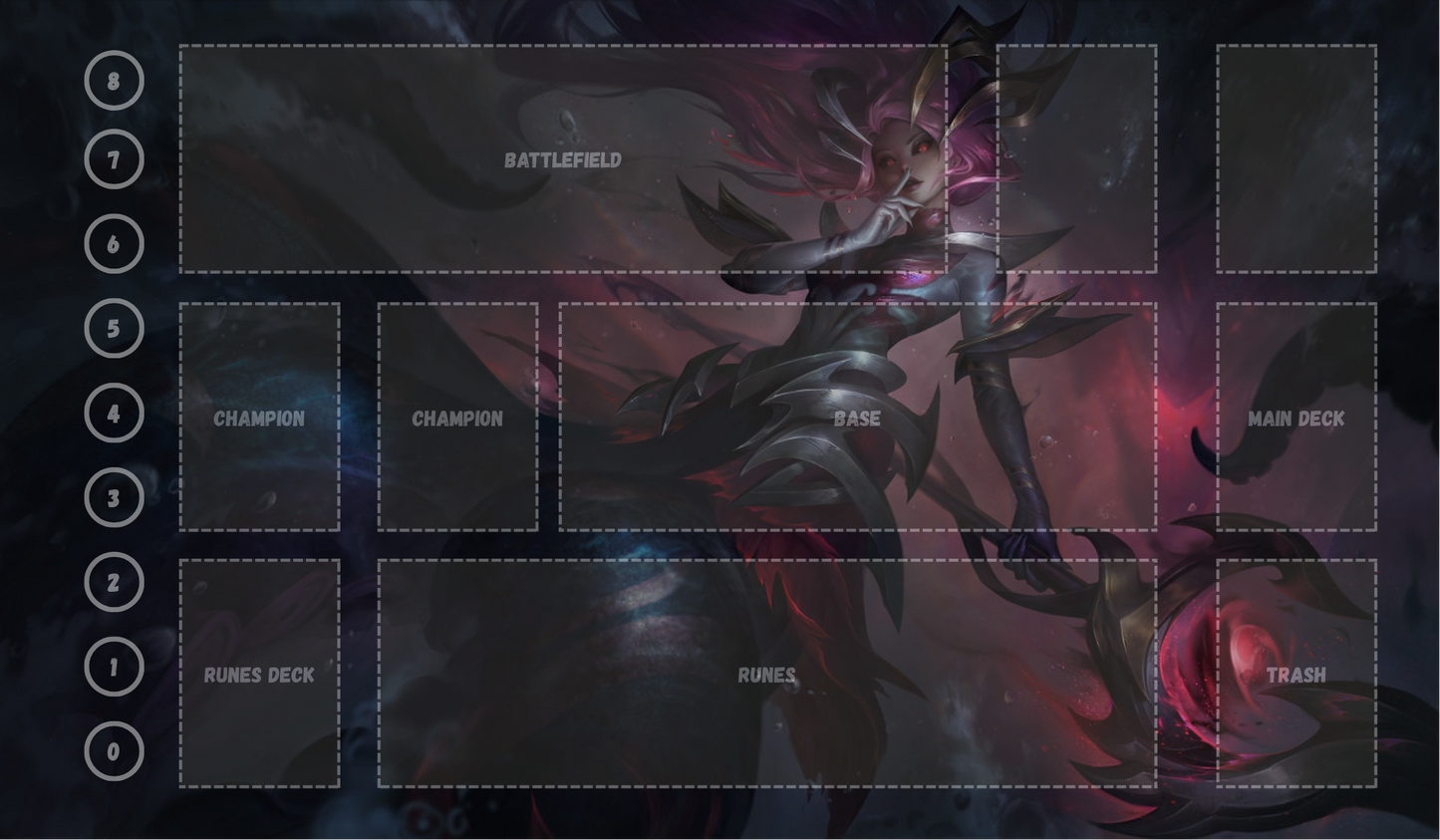 Nami V15 - RiftBound Trading Card Game Playmat