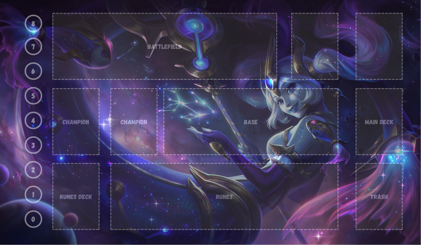 Nami V1 - RiftBound Trading Card Game Playmat
