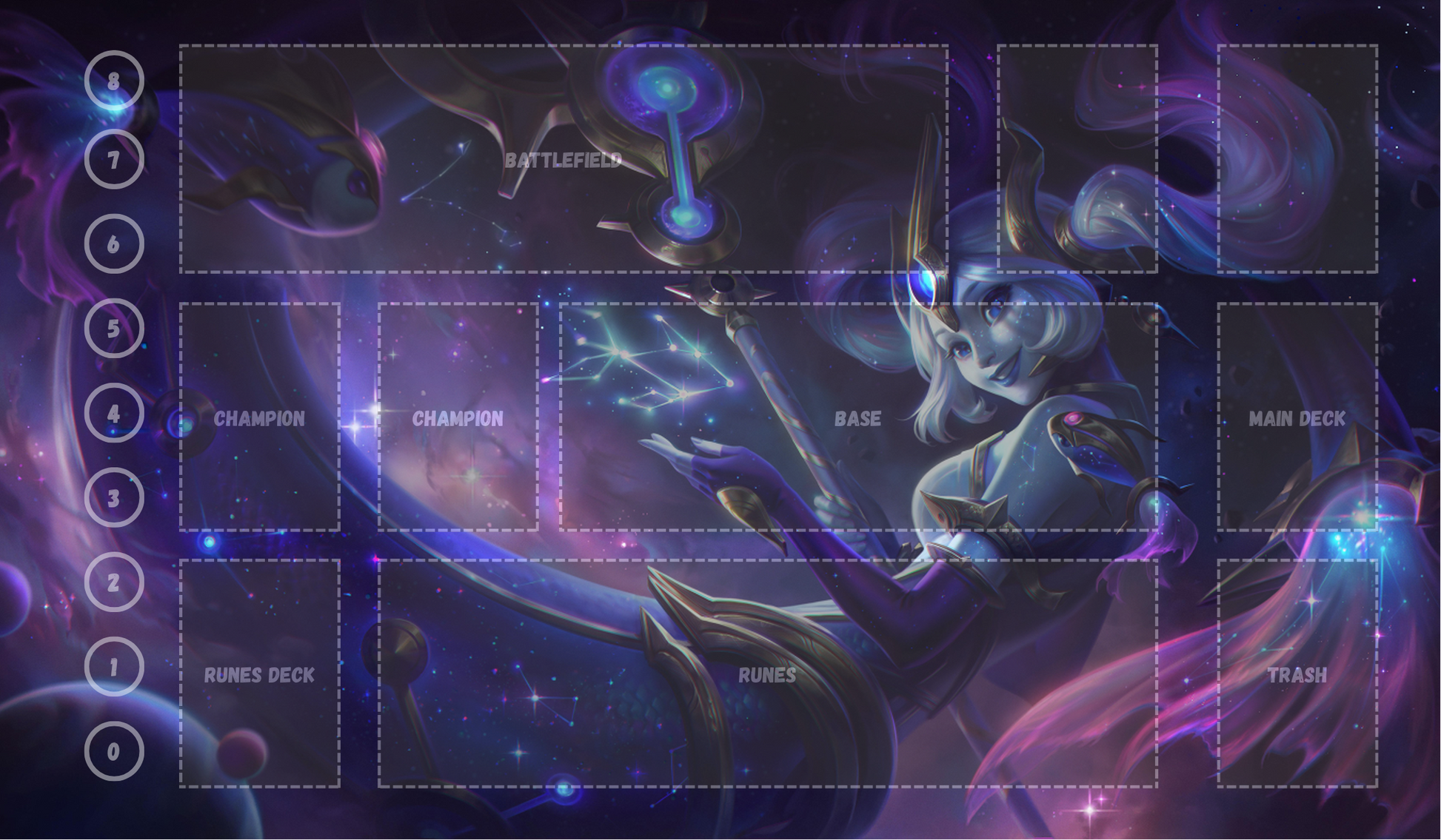 Nami V1 - RiftBound Trading Card Game Playmat