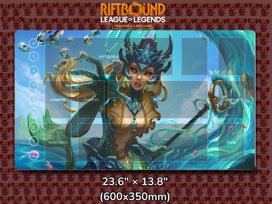 Nami V3 - RiftBound Trading Card Game Playmat Mockup
