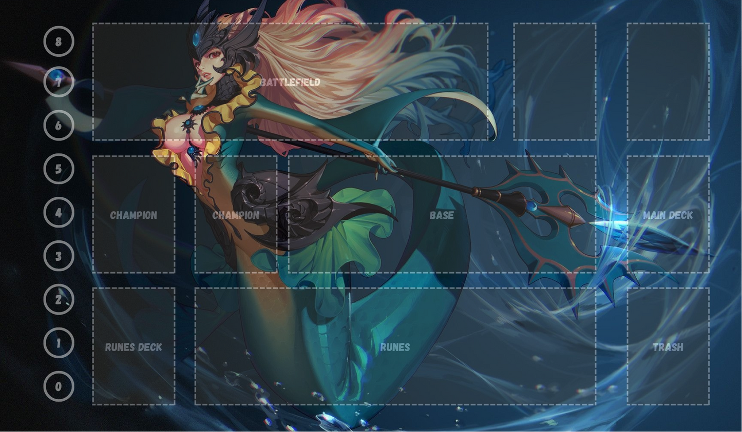 Nami V4 - RiftBound Trading Card Game Playmat