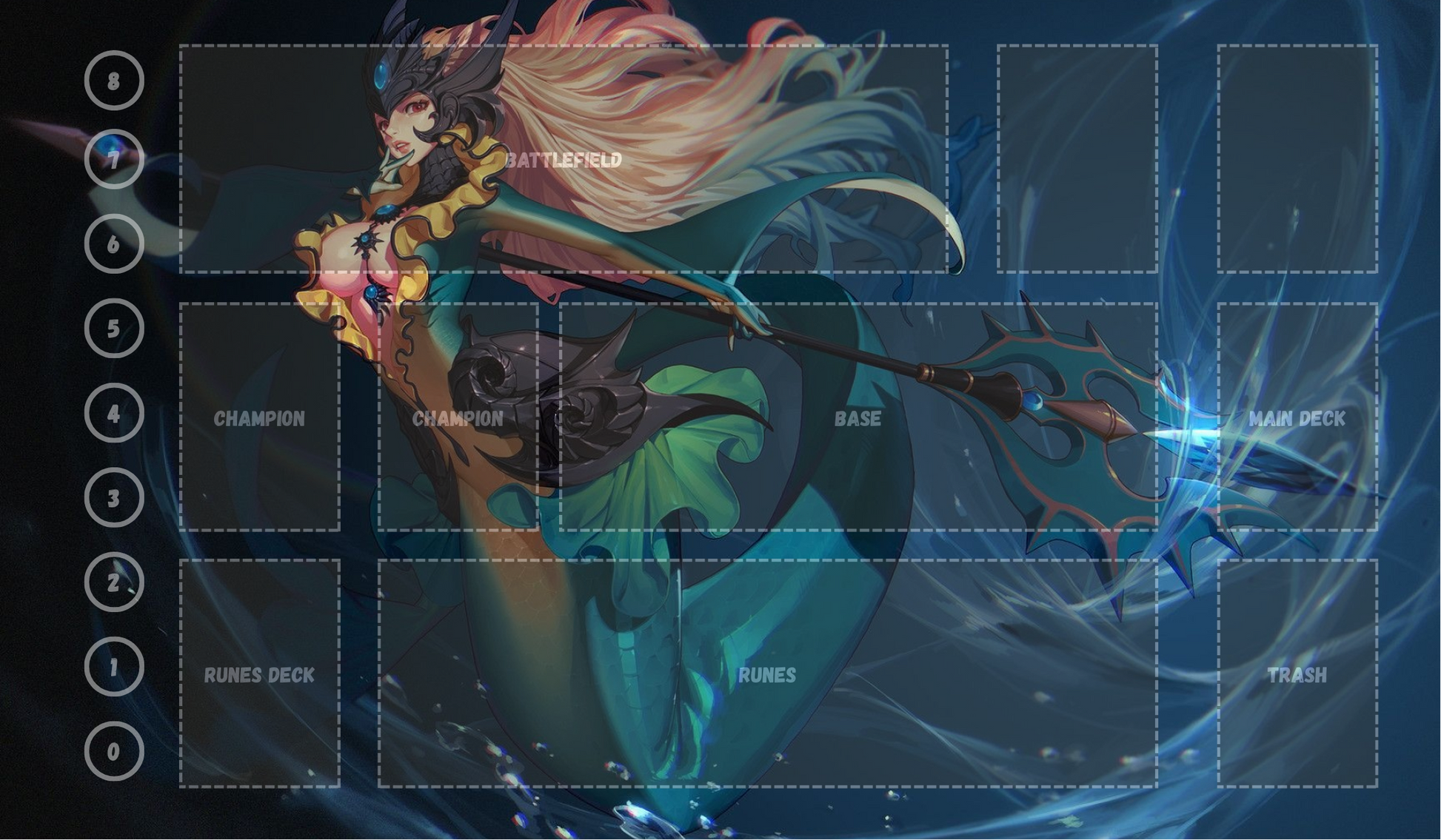 Nami V4 - RiftBound Trading Card Game Playmat