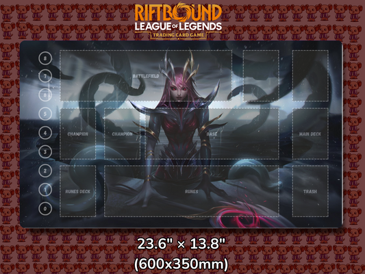 Nami V5 - RiftBound Trading Card Game Playmat Mockup