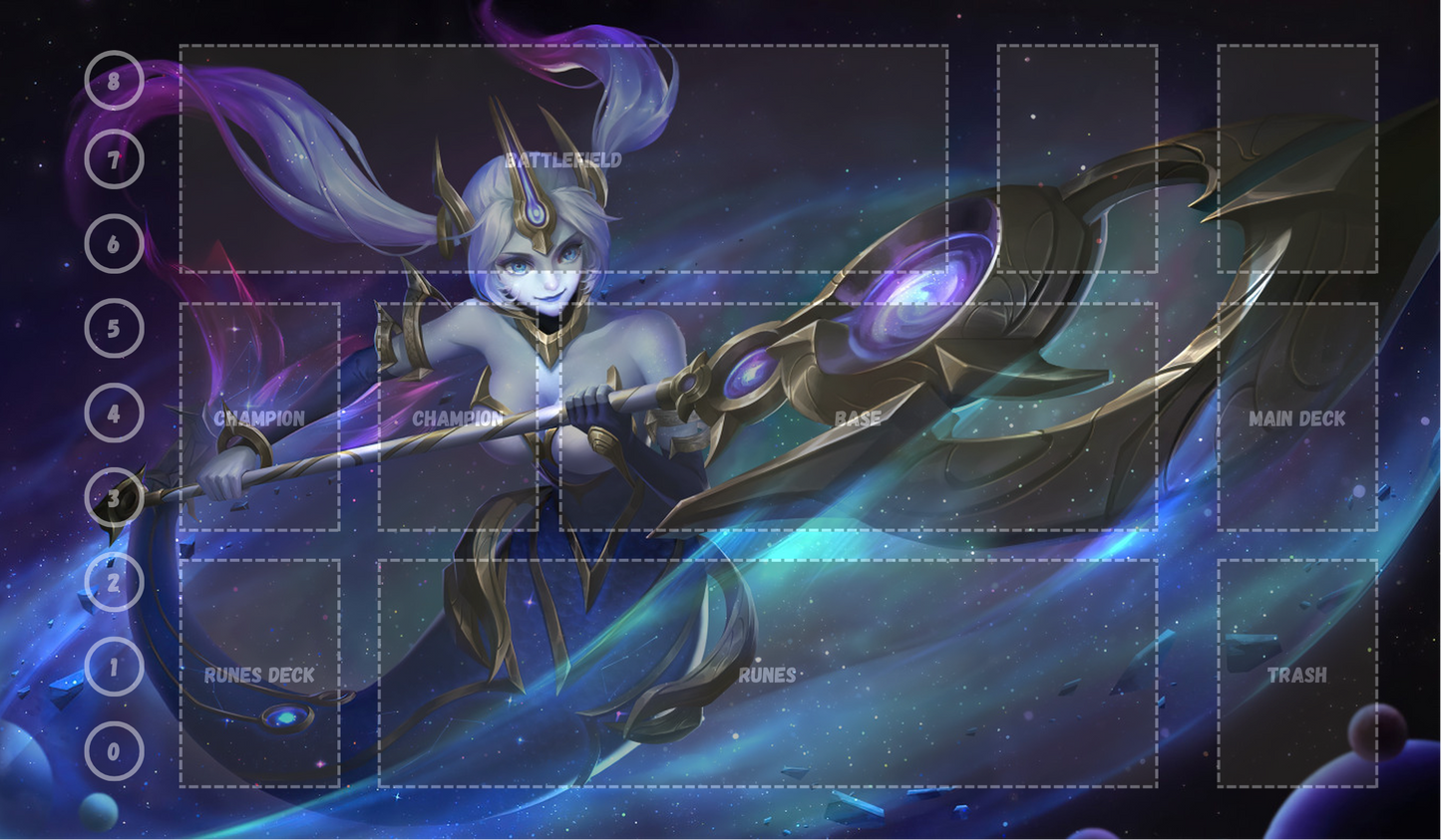 Nami V9 - RiftBound Trading Card Game Playmat