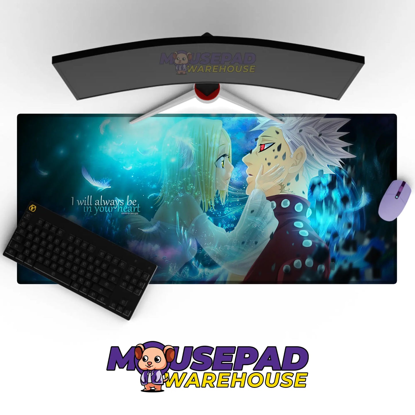 Nanatsu no Taizai (The Seven Deadly Sins) Anime Mousepad 702756 - Mousepad Warehouse