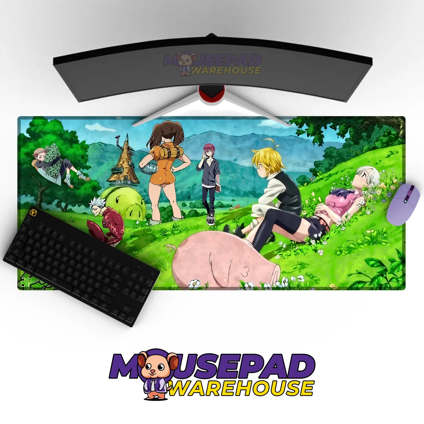 Nanatsu no Taizai (The Seven Deadly Sins) Anime Mousepad 715482 - Mousepad Warehouse