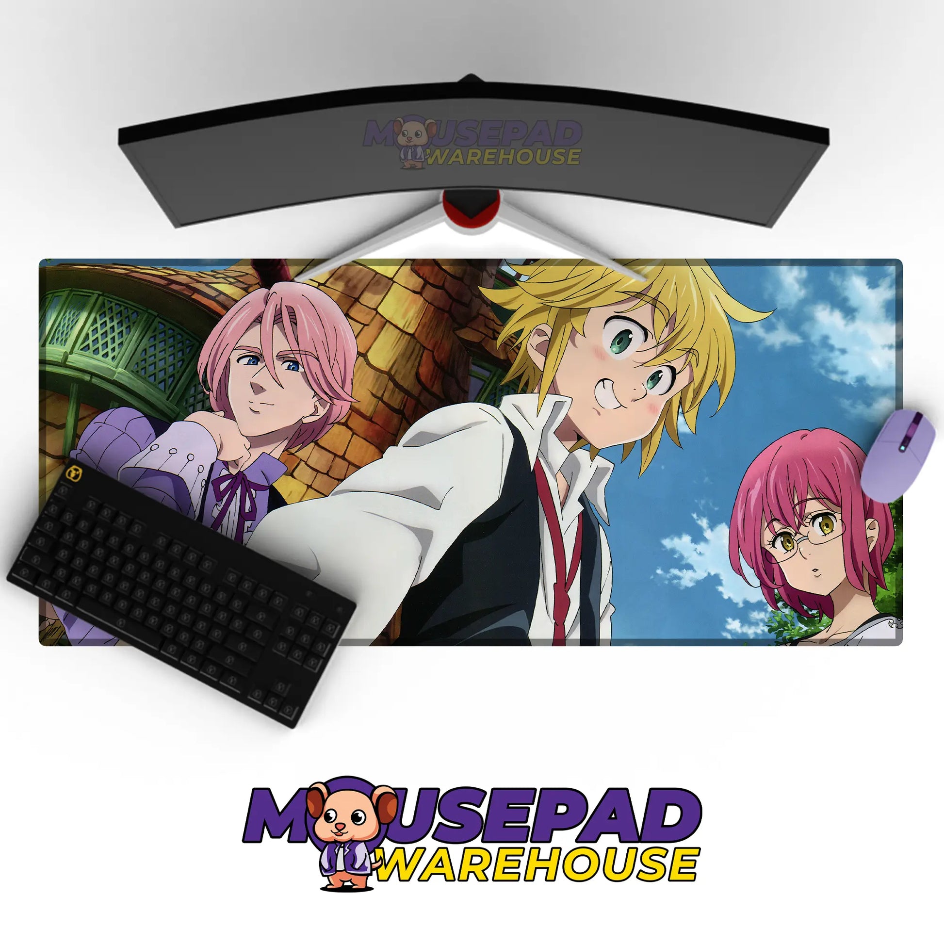 Nanatsu no Taizai (The Seven Deadly Sins) Anime Mousepad 733018 - Mousepad Warehouse