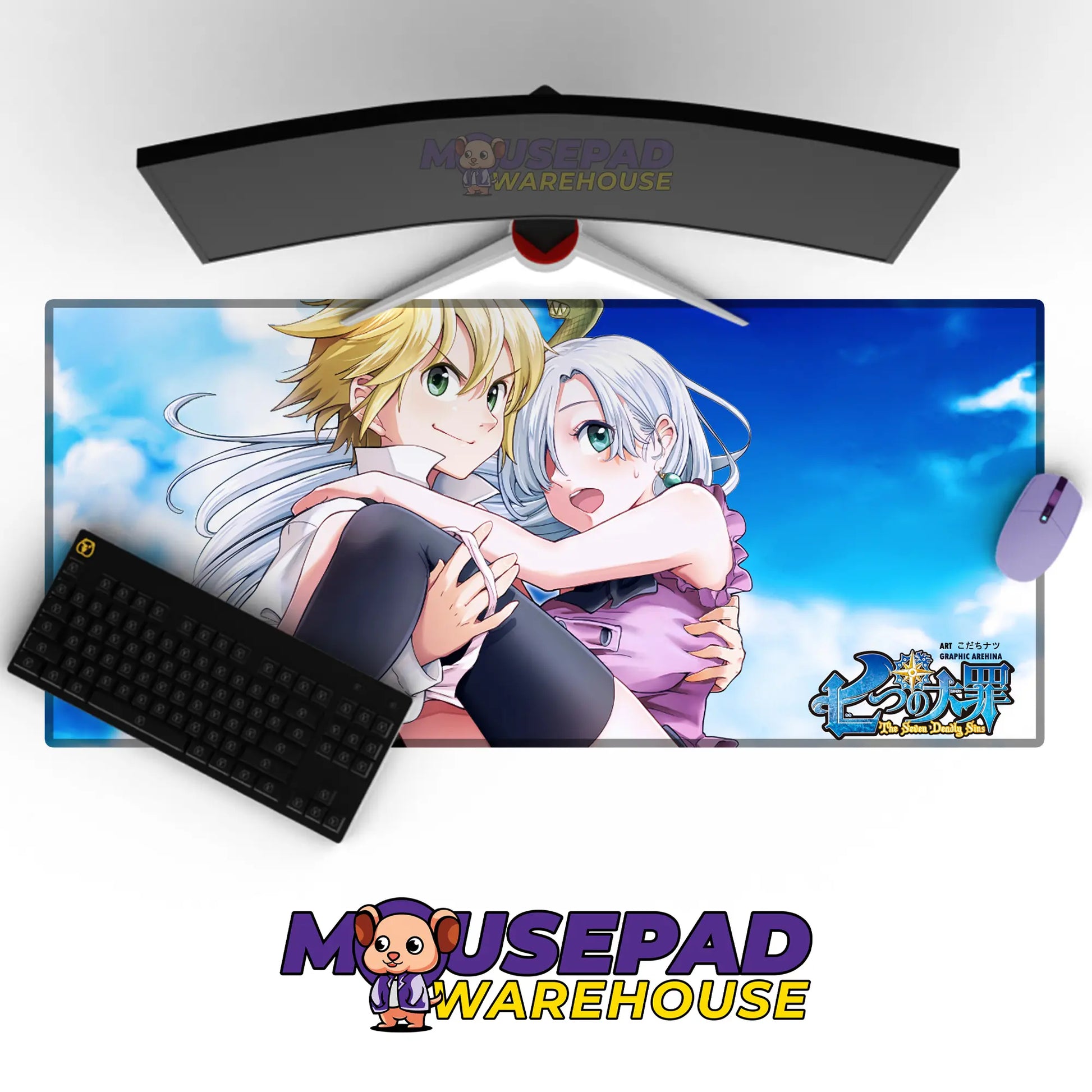 Nanatsu no Taizai (The Seven Deadly Sins) Anime Mousepad 785495 - Mousepad Warehouse