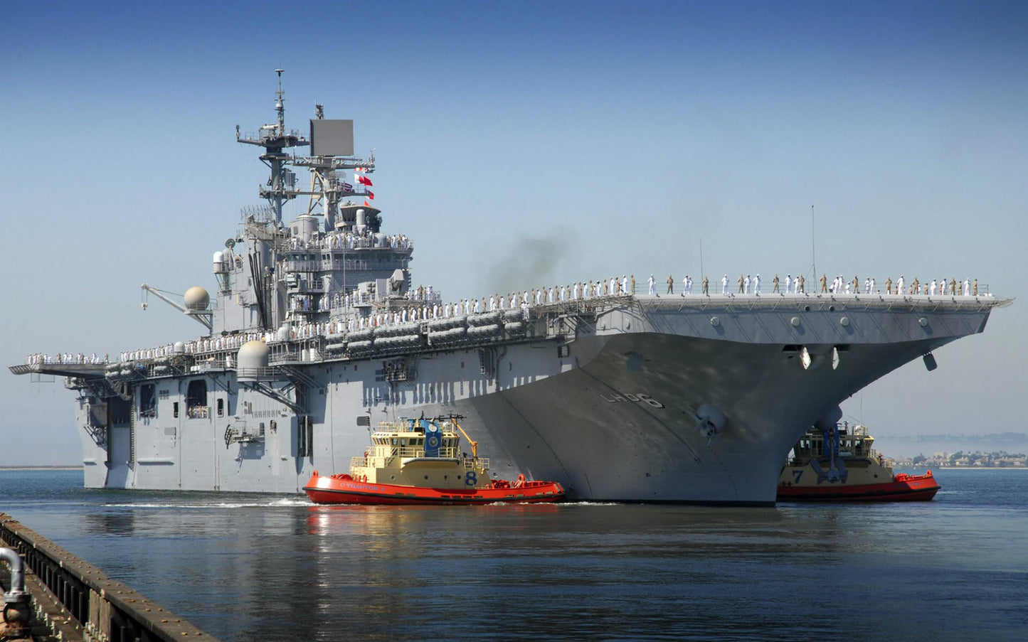 Navy Battleship V11 Mousepad Deskmat