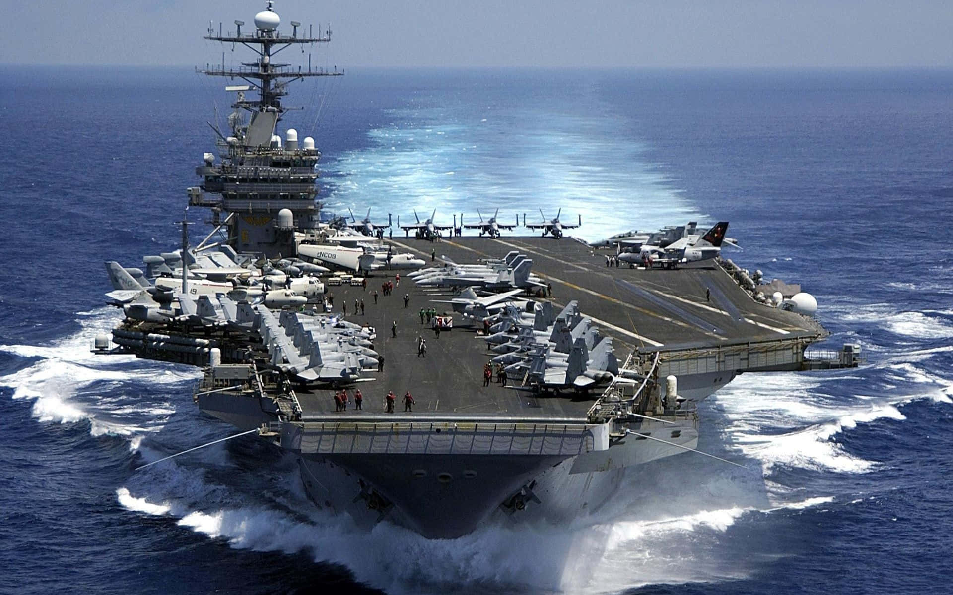Navy Battleship V16 Mousepad Deskmat