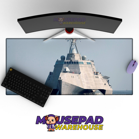 Navy Battleship V2 Mousepad Deskmat Mockup