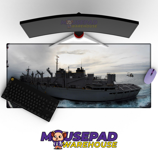 Navy Battleship V4 Mousepad Deskmat Mockup