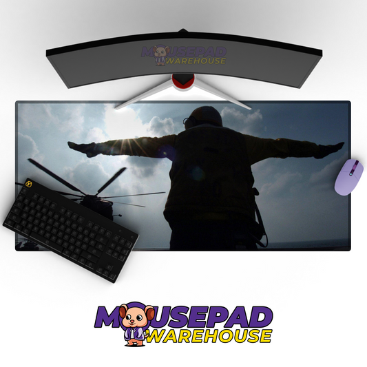 Navy Battleship V6 Mousepad Deskmat Mockup