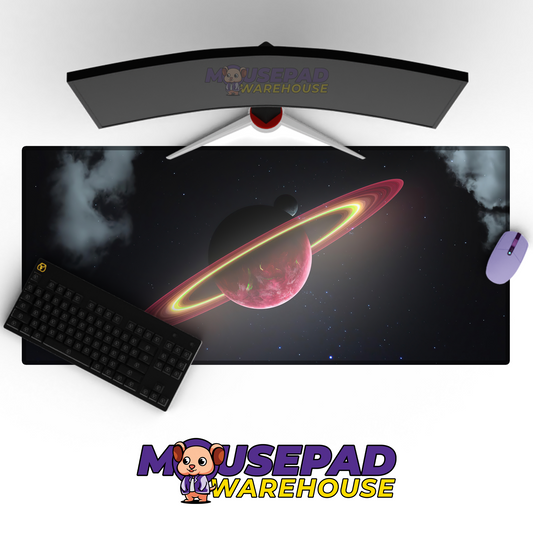 Nebula Frontier Galaxy Space Mousepad Mockup