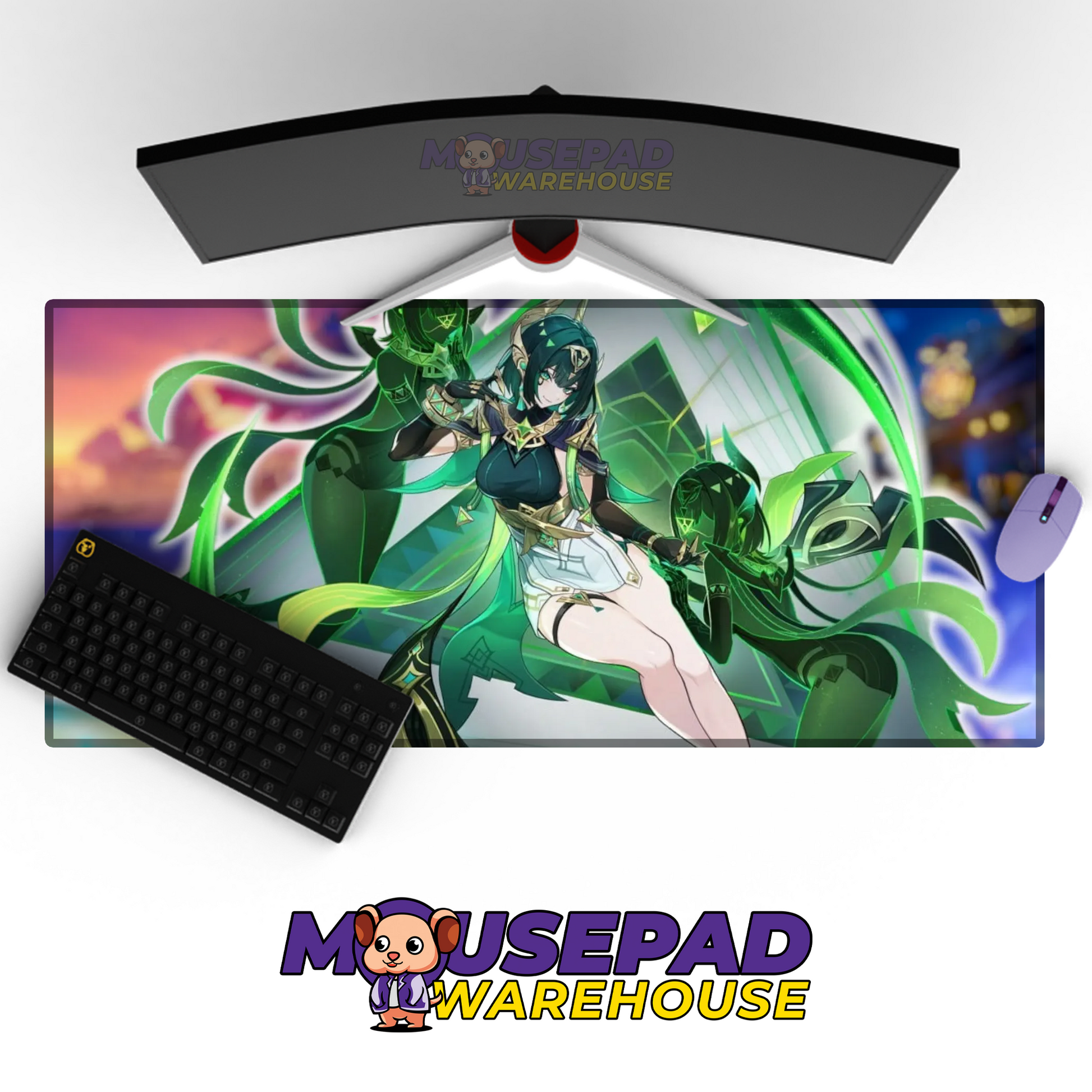 Nefer Genshin Impact V13 Mousepad Mockup