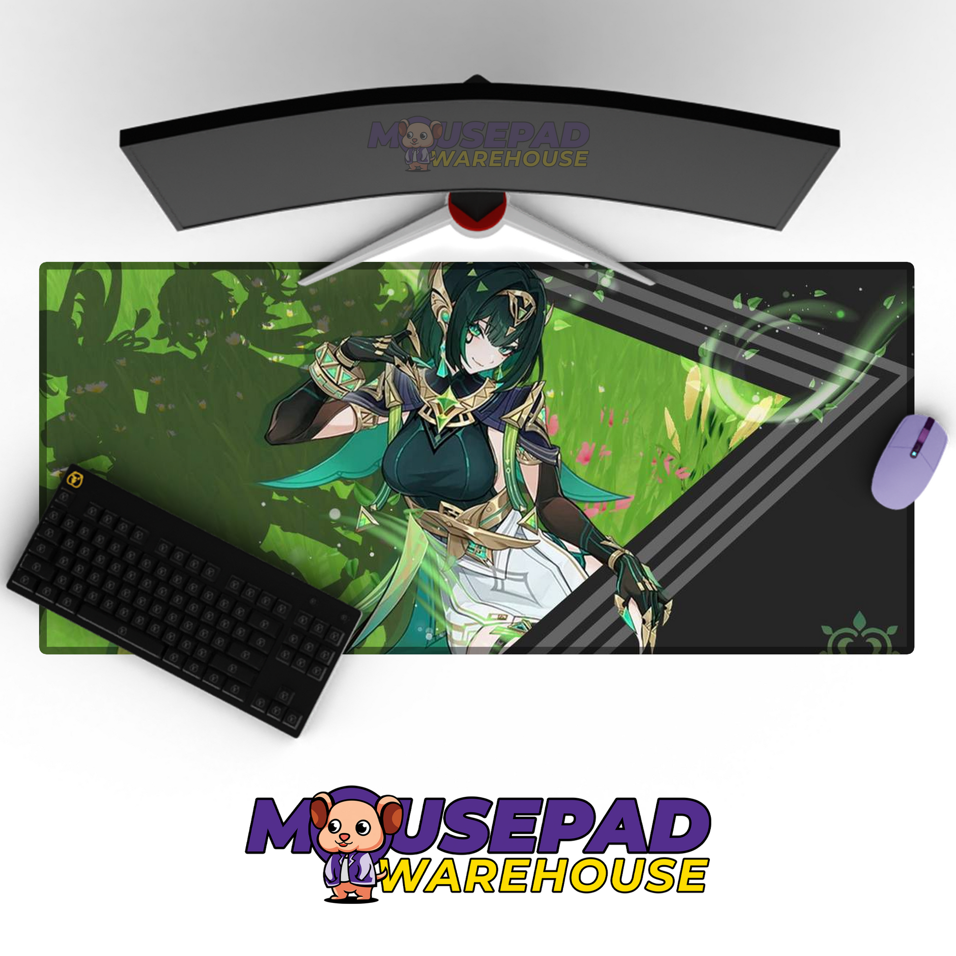 Nefer Genshin Impact V17 Mousepad Mockup