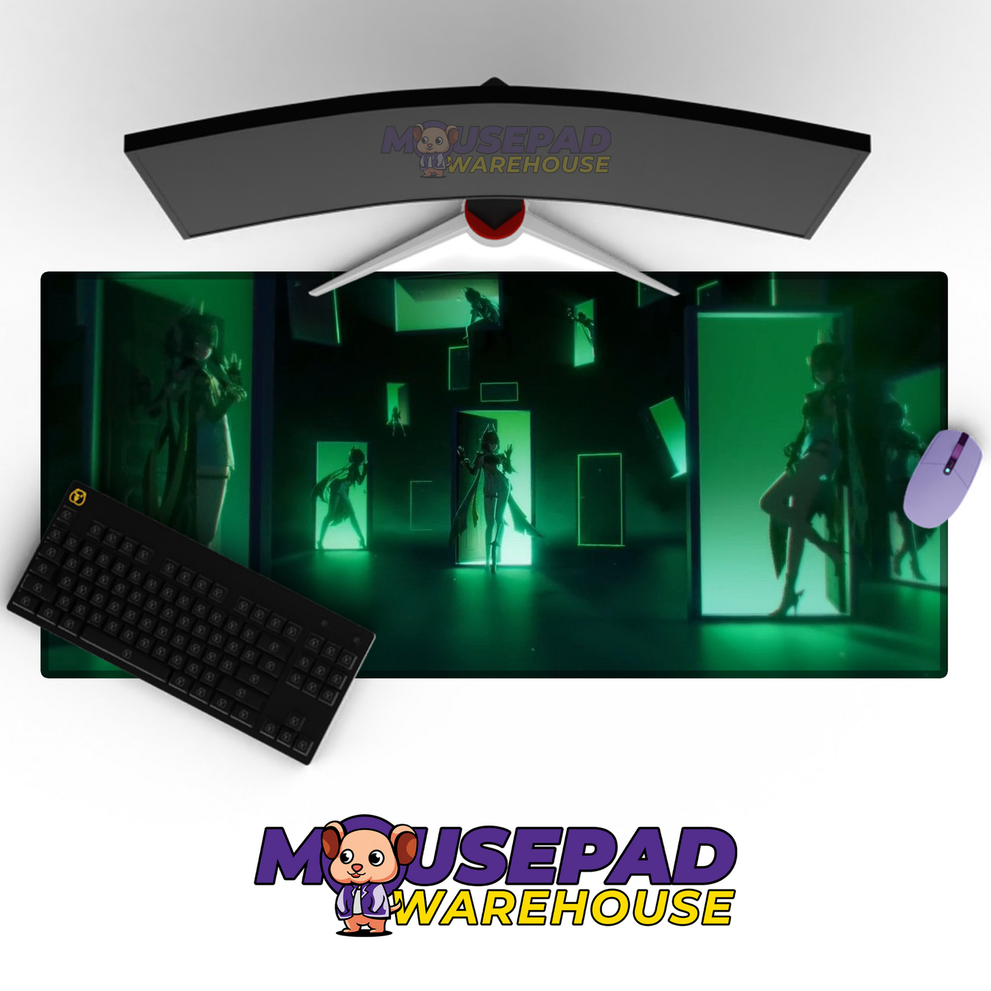 Nefer Genshin Impact V18 Mousepad Mockup