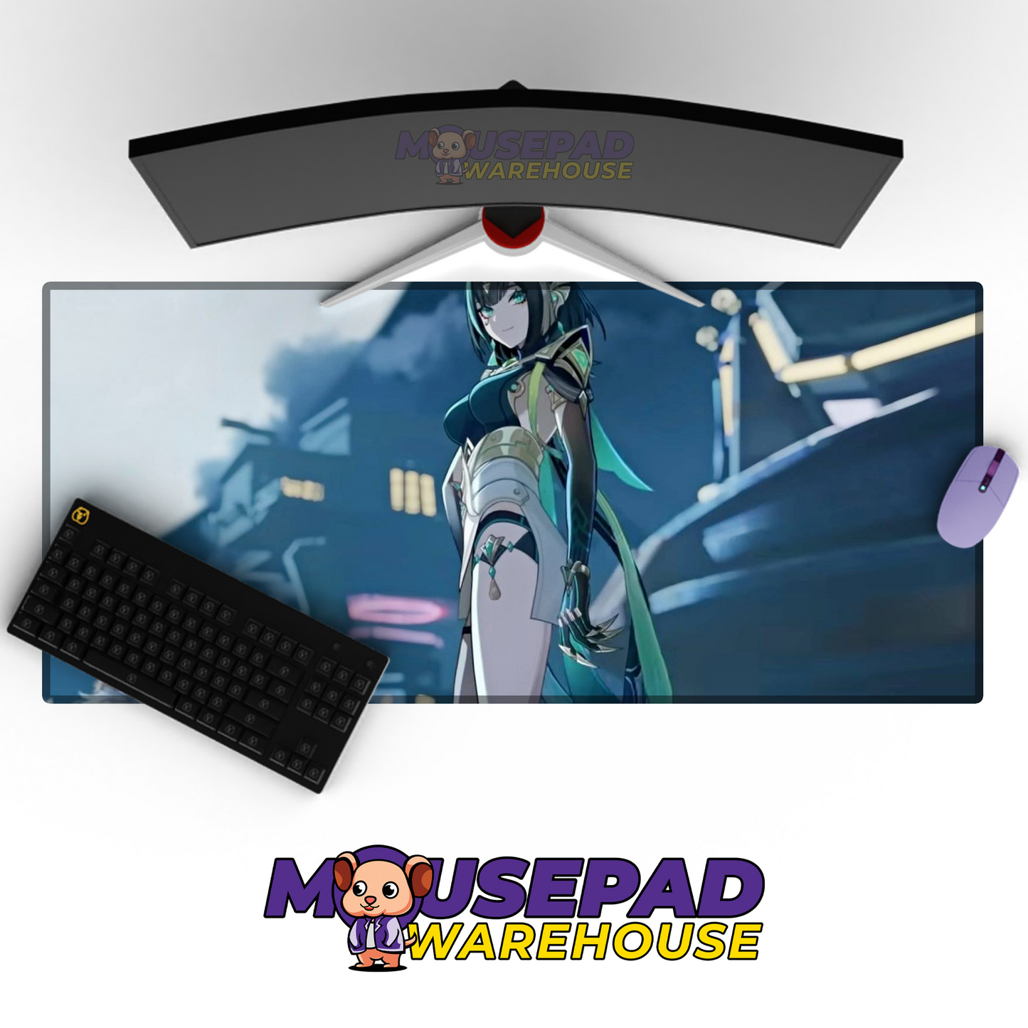Nefer Genshin Impact V19 Mousepad Mockup