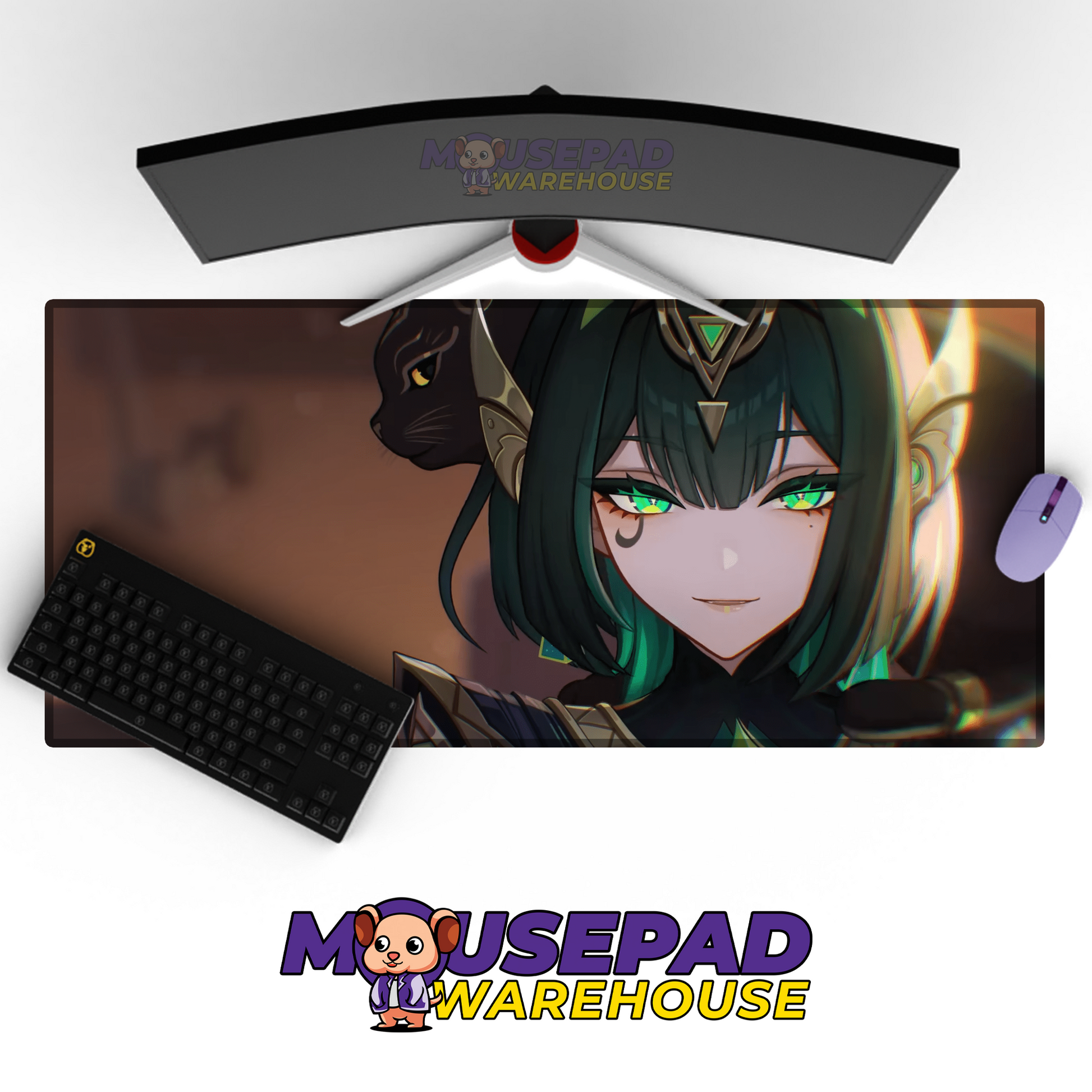 Nefer Genshin Impact V1 Mousepad Mockup