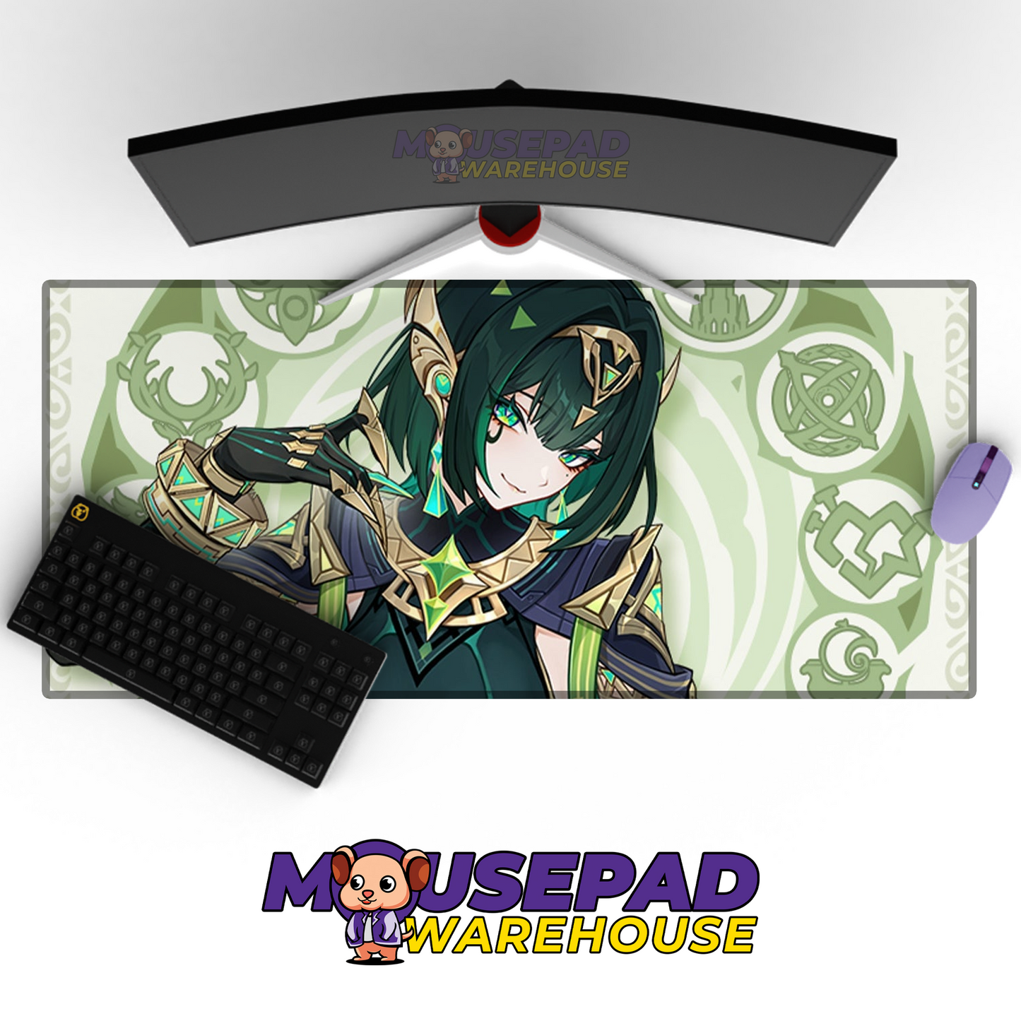 Nefer Genshin Impact V22 Mousepad Mockup