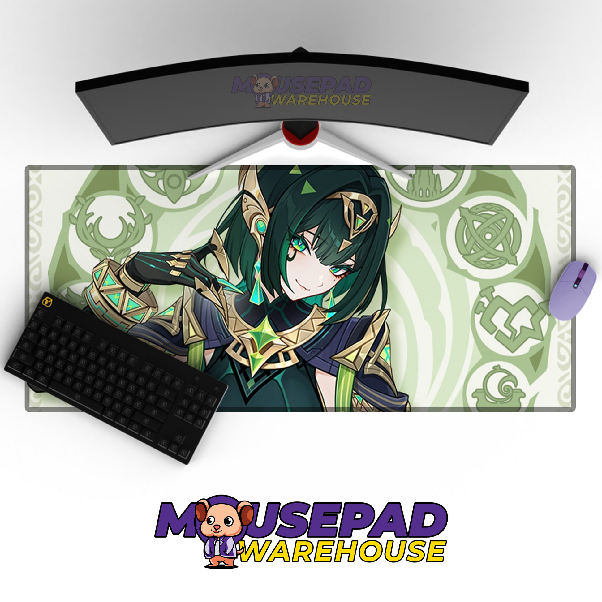 Nefer Genshin Impact V22 Mousepad Mockup