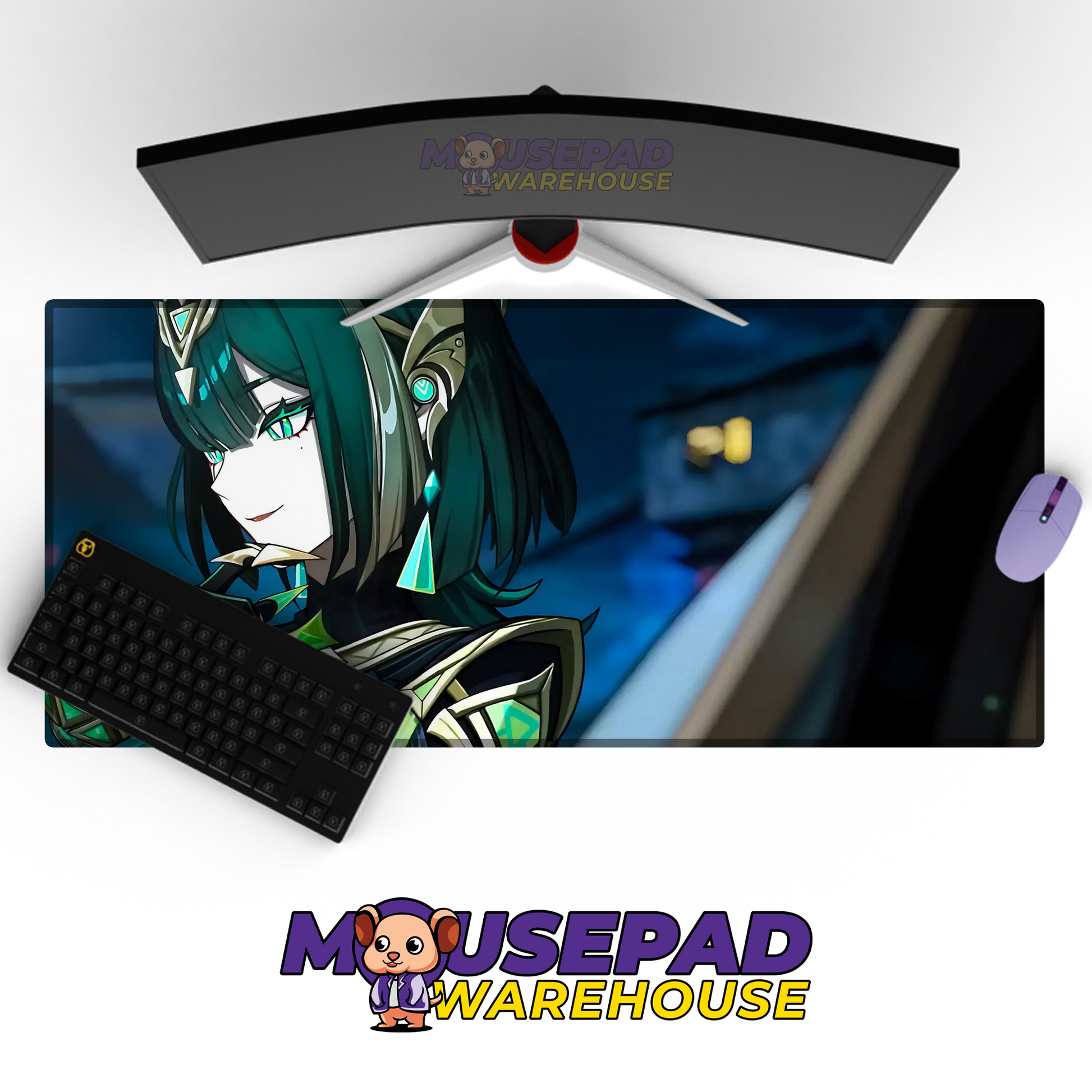 Nefer Genshin Impact V26 Mousepad Mockup
