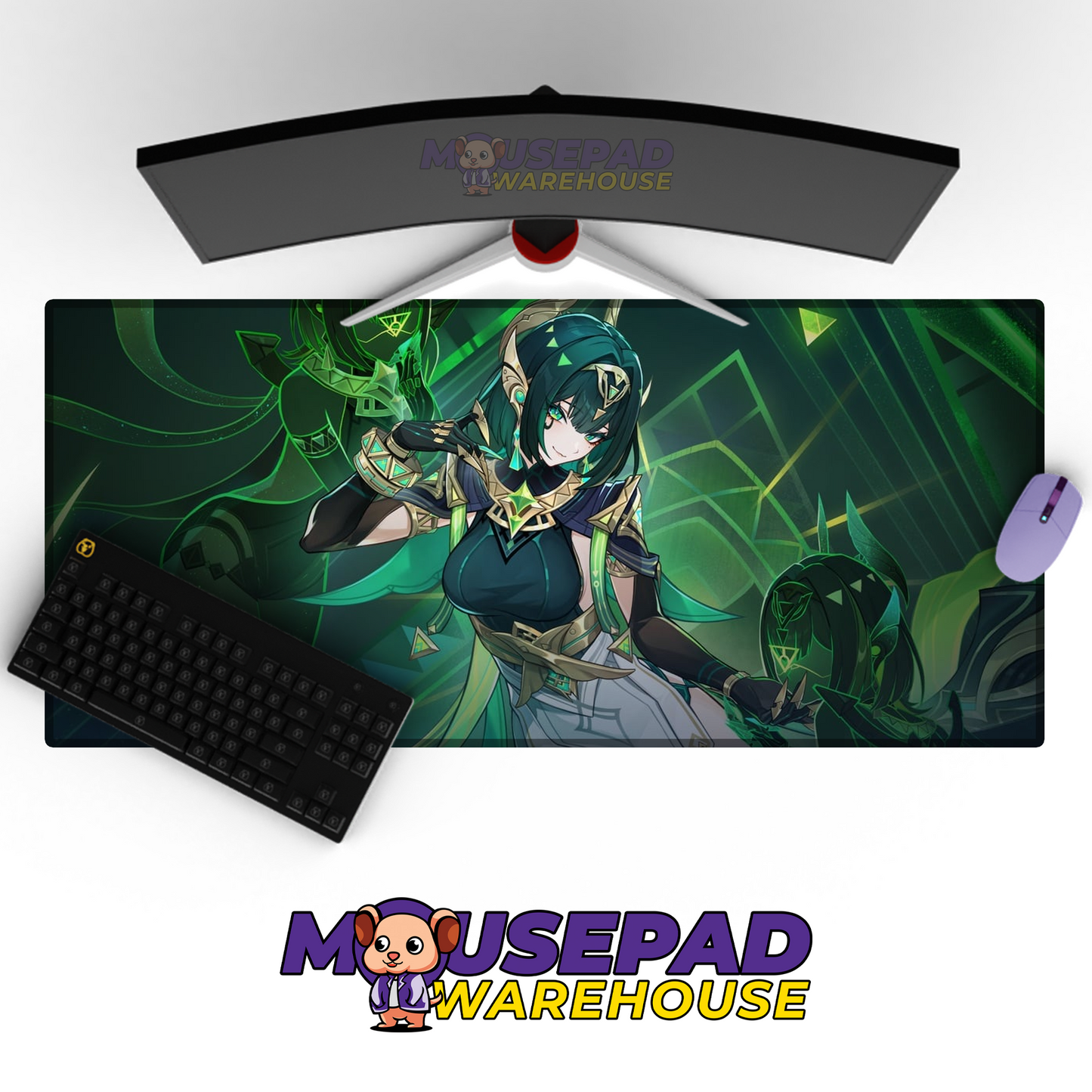 Nefer Genshin Impact V30 Mousepad Mockup