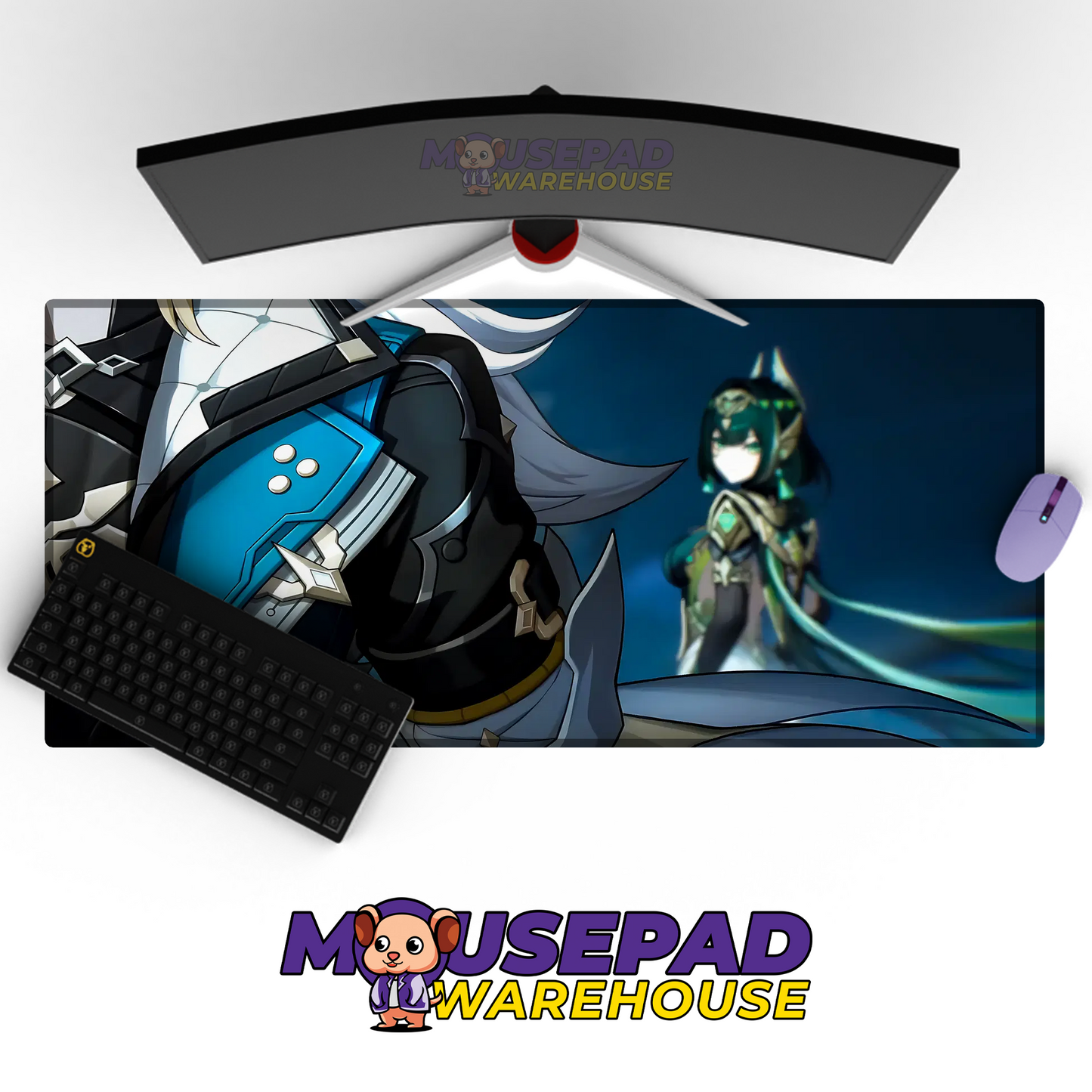 Nefer Genshin Impact V3 Mousepad Mockup