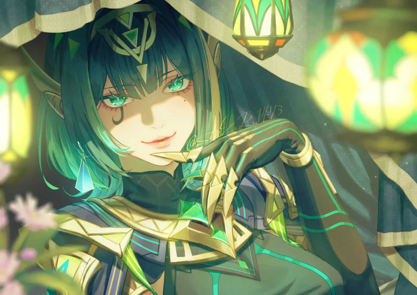 Nefer Genshin Impact V6 Mousepad