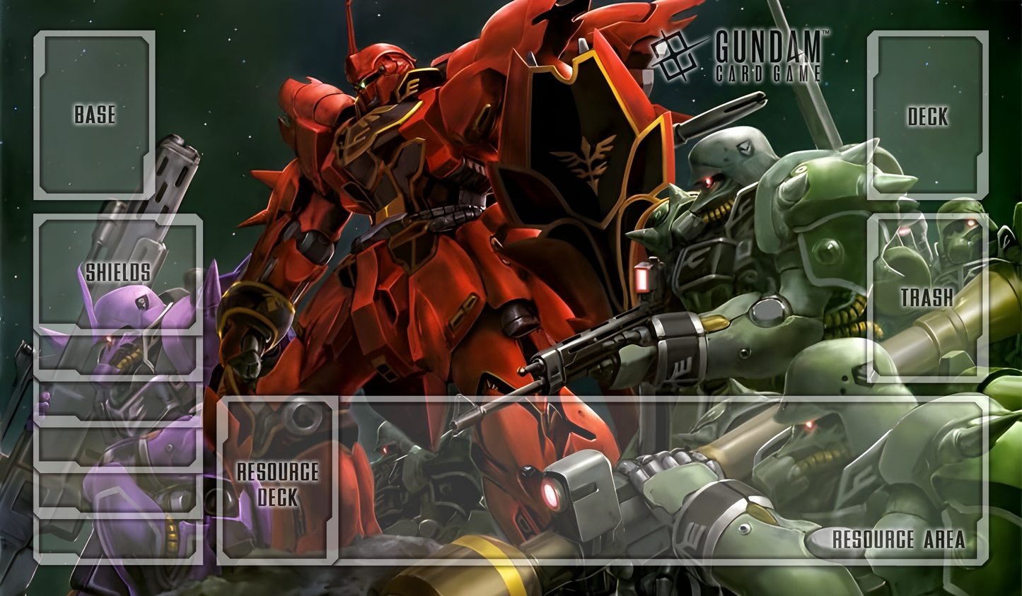 Neo Zeon Gang Gundam TCG Playmat