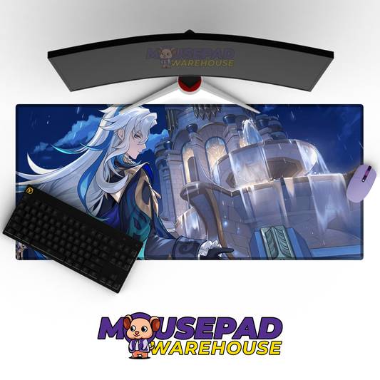 Neuvillette Genshin Impact V11 Mousepad Mockup