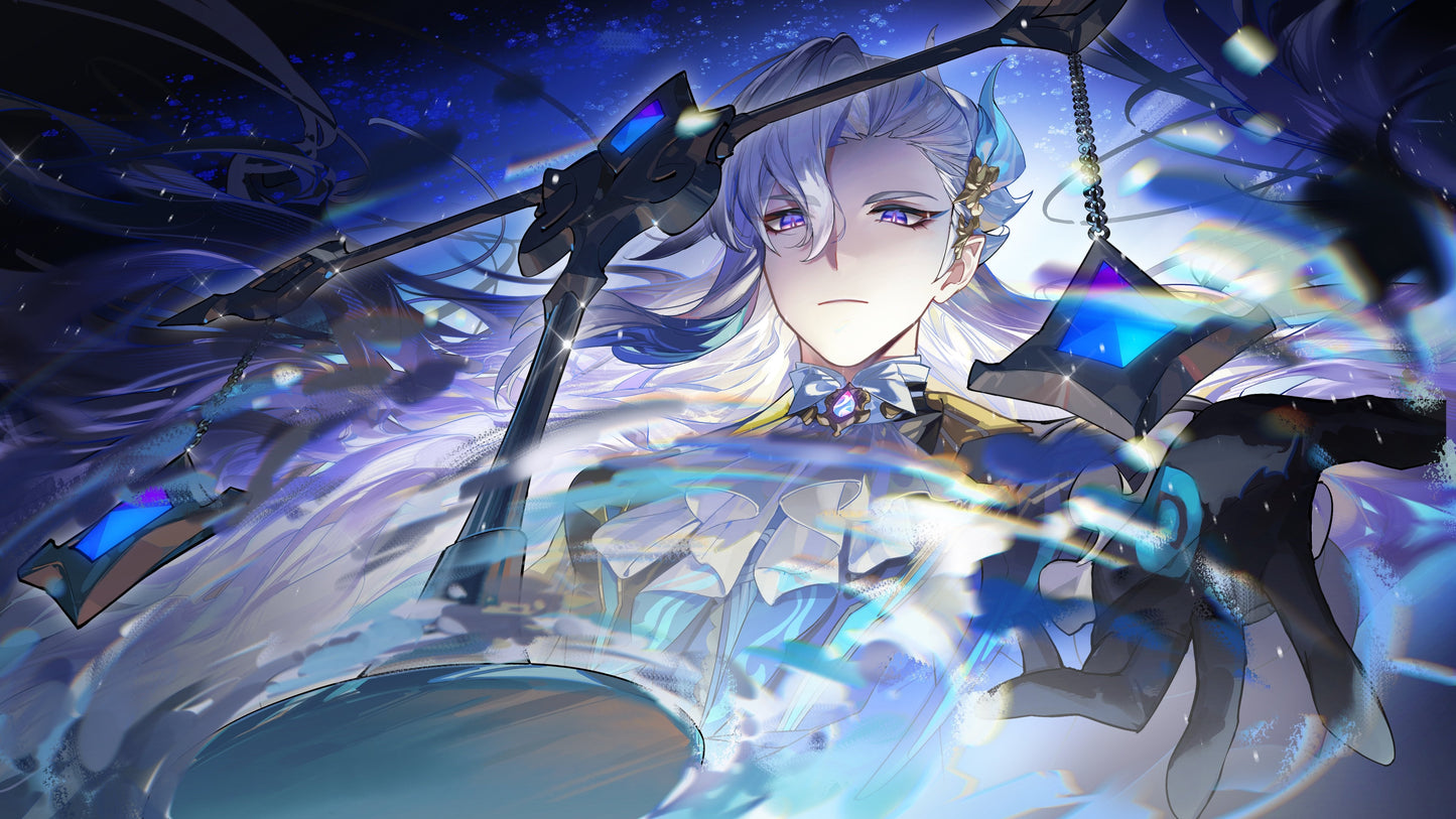 Neuvillette Genshin Impact V18 Mousepad