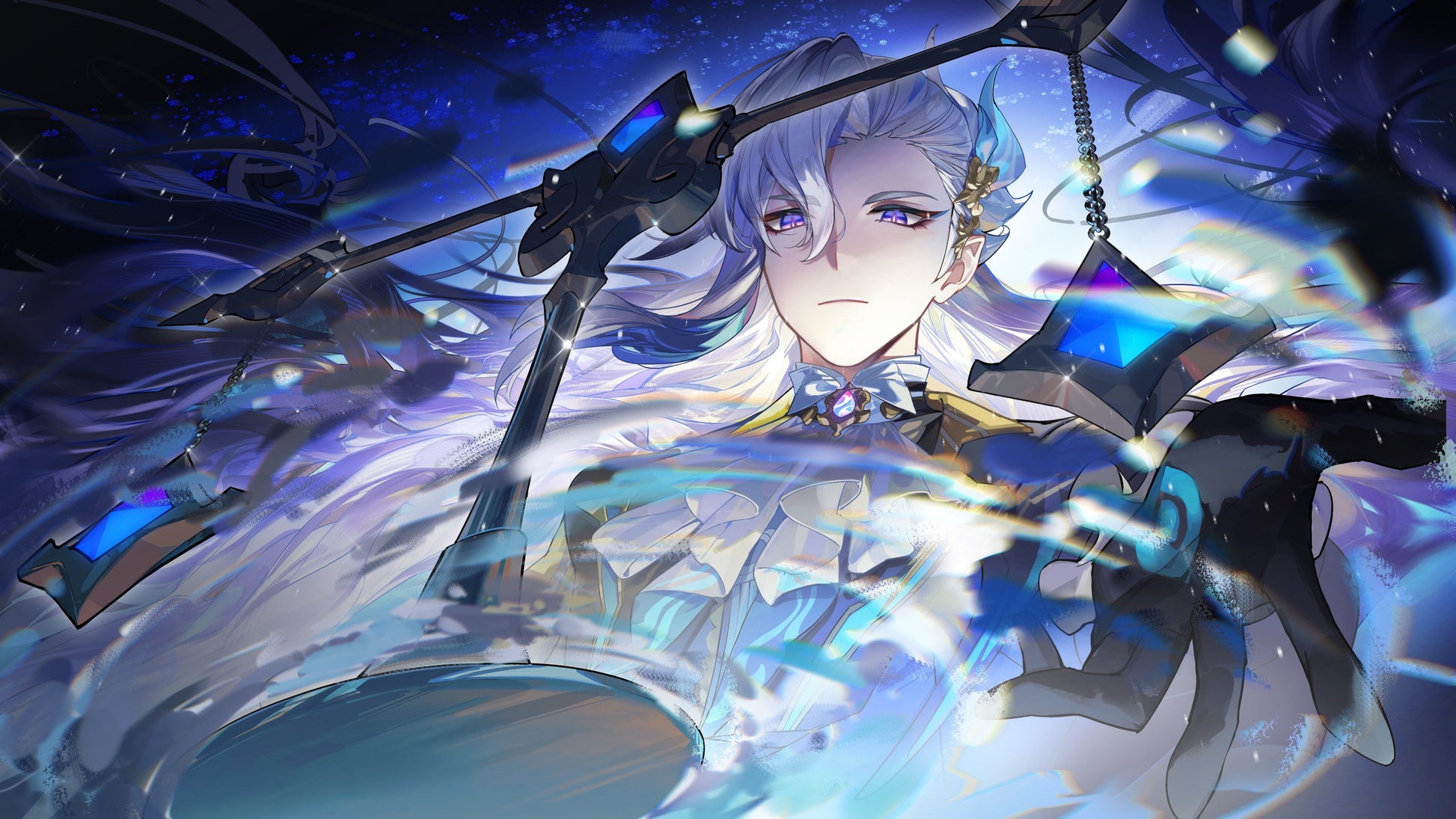Neuvillette Genshin Impact V18 Mousepad