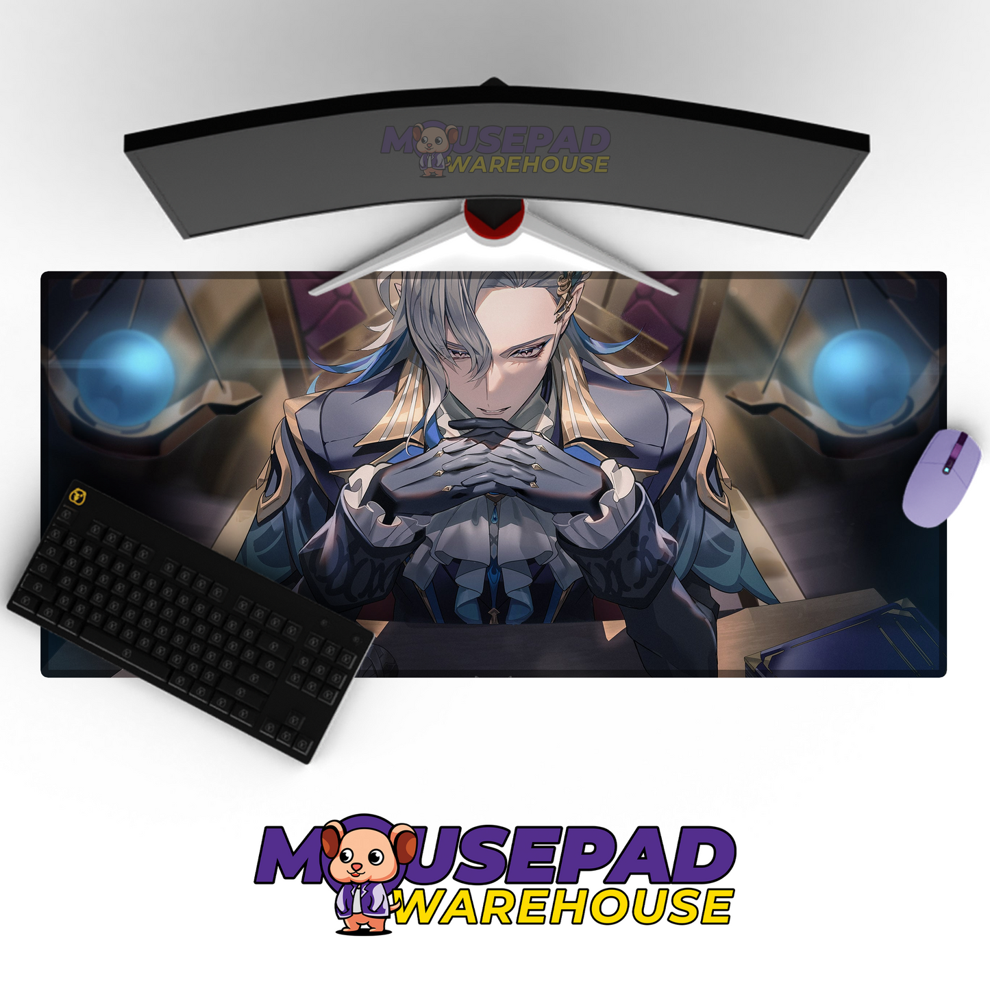 Neuvillette Genshin Impact V20 Mousepad Mockup