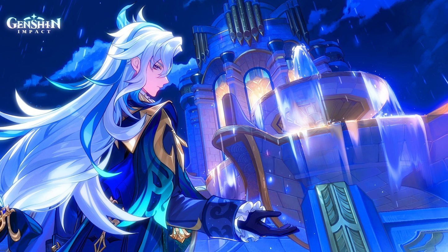 Neuvillette Genshin Impact V27 Mousepad