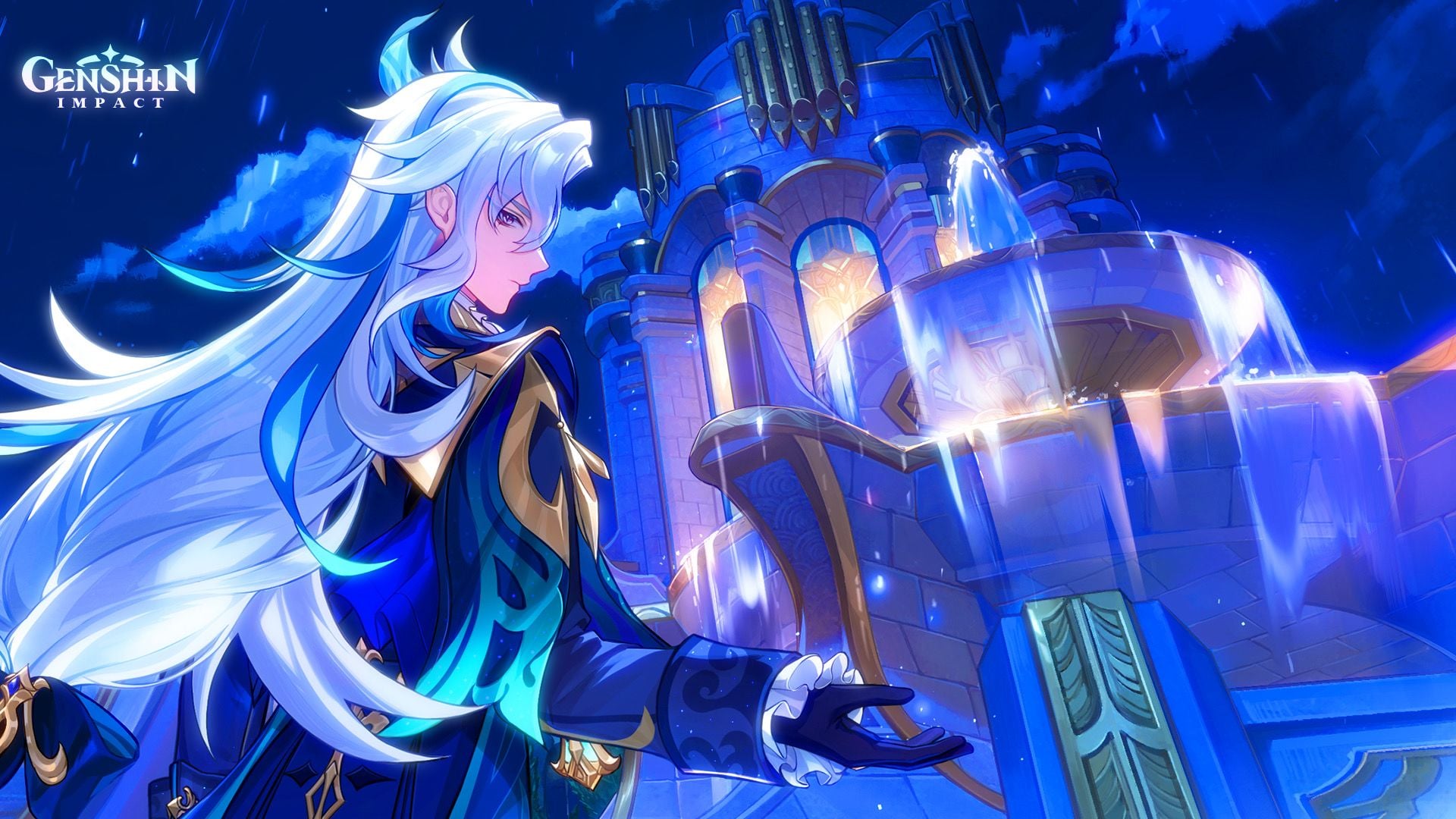 Neuvillette Genshin Impact V27 Mousepad