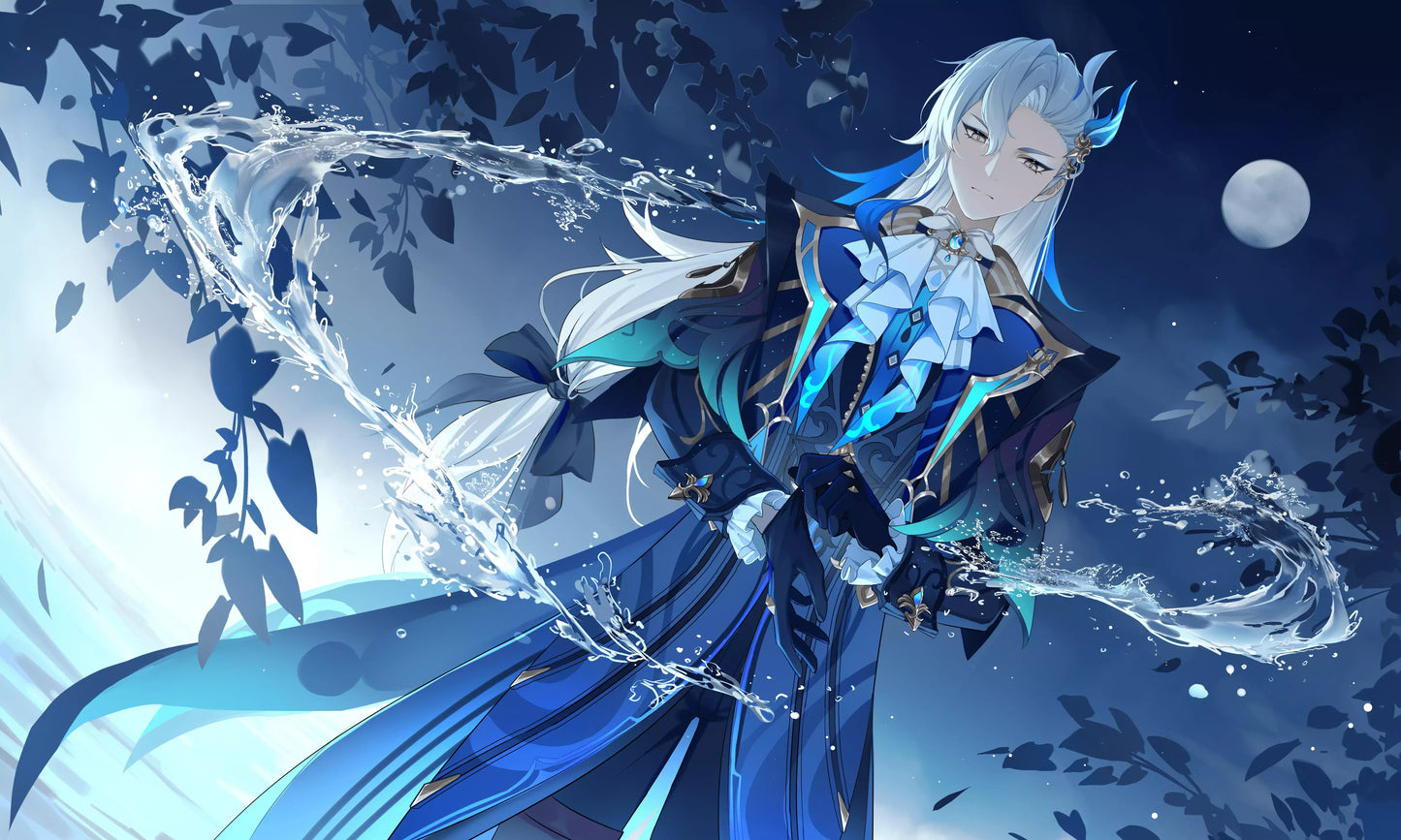 Neuvillette Genshin Impact V9 Mousepad