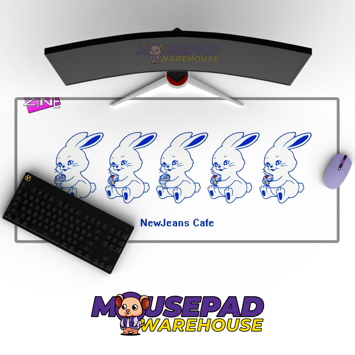 NewJeans V10 Mousepad Mockup