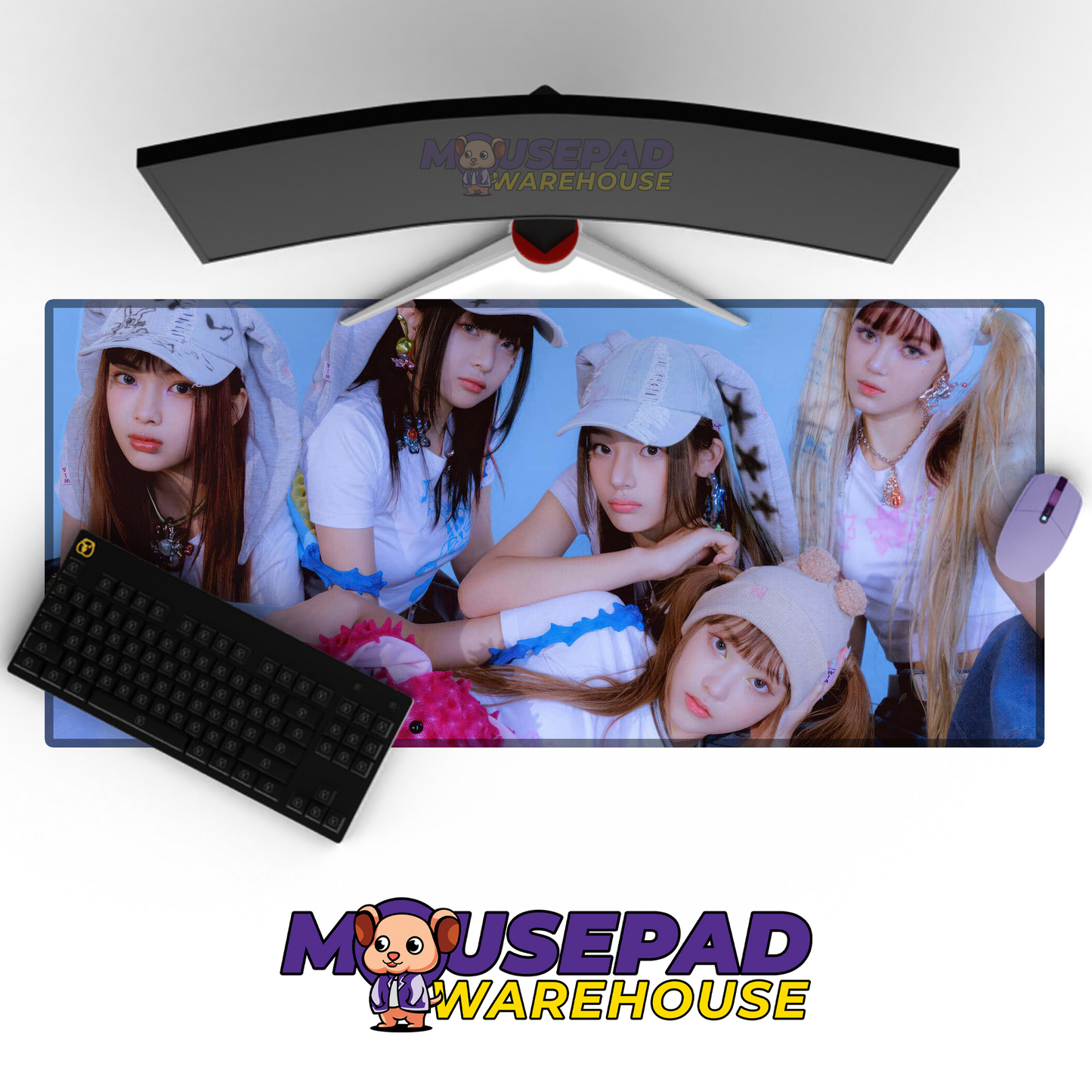 NewJeans V15 Mousepad Mockup