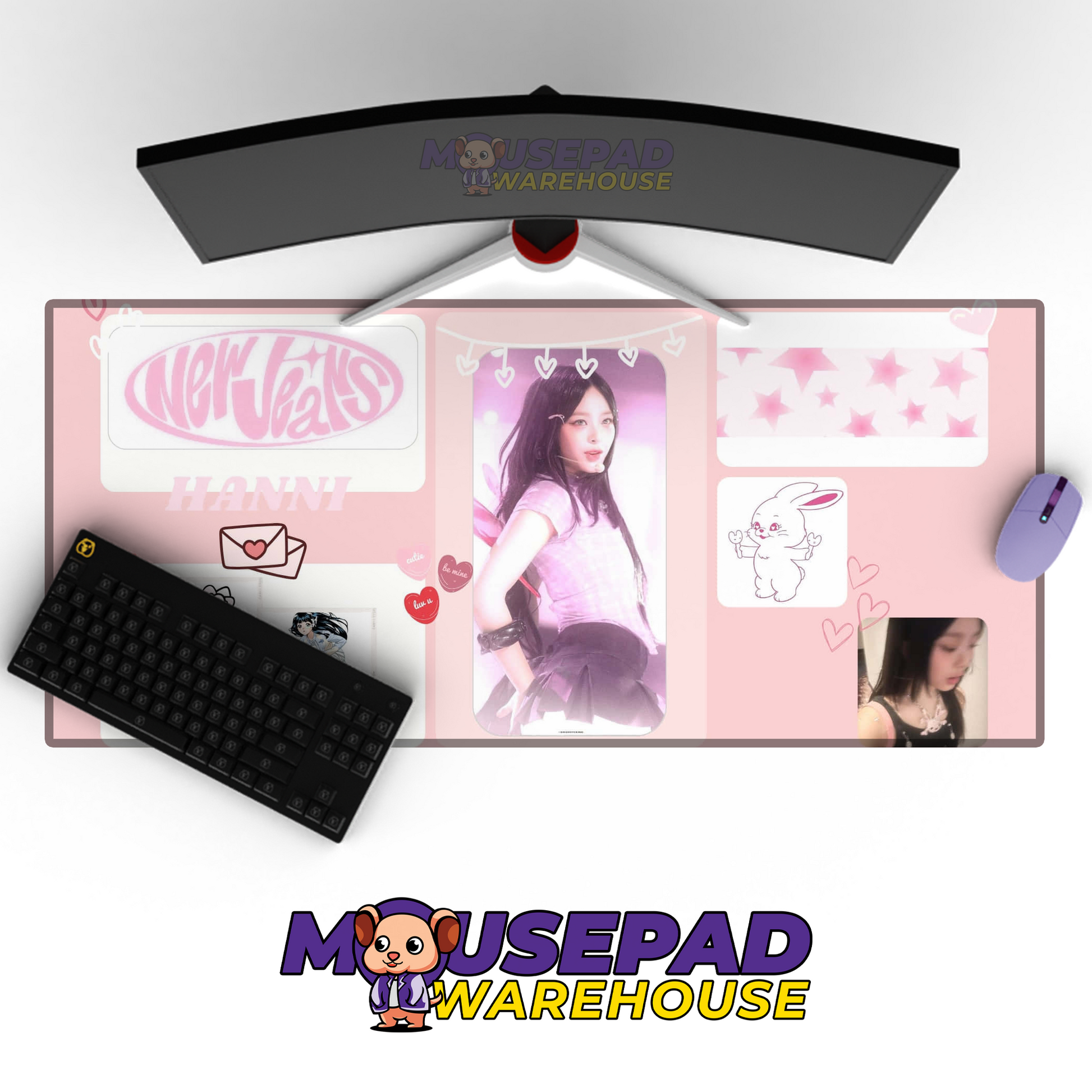 NewJeans V16 Mousepad Mockup