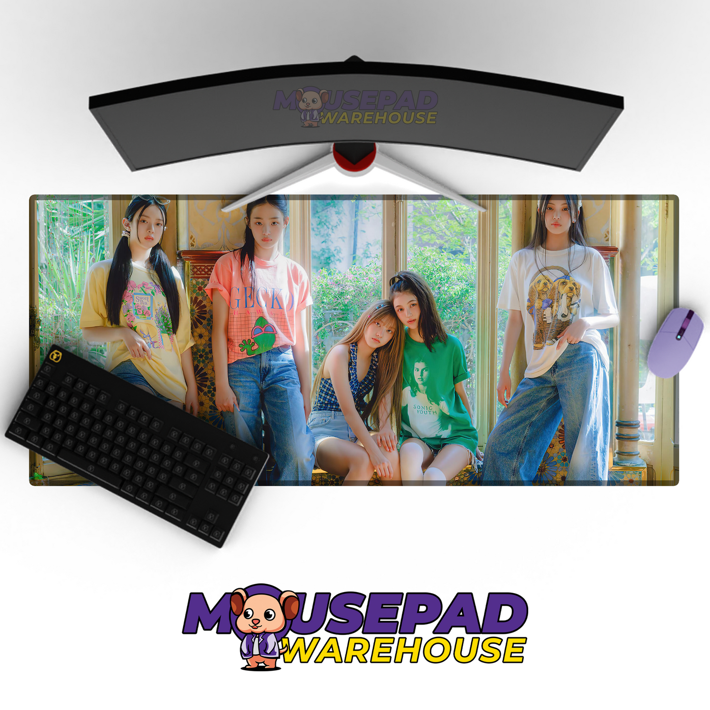 NewJeans V18 Mousepad Mockup