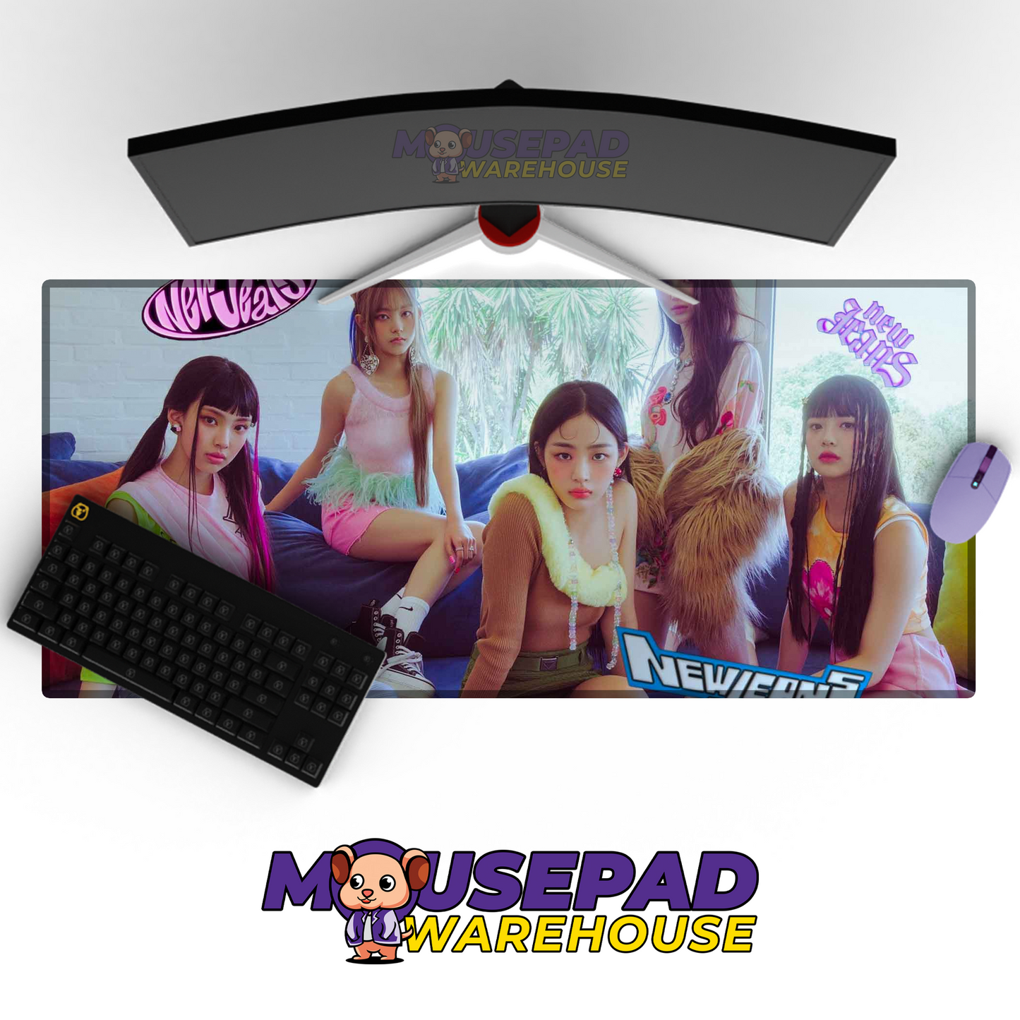 NewJeans V26 Mousepad Mockup