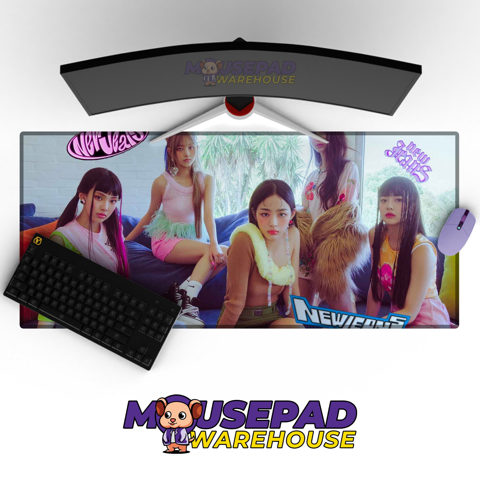 NewJeans V26 Mousepad Mockup