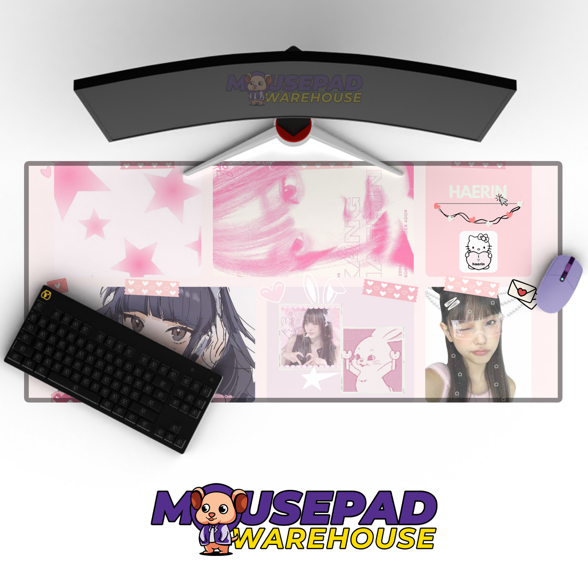 NewJeans V7 Mousepad Mockup